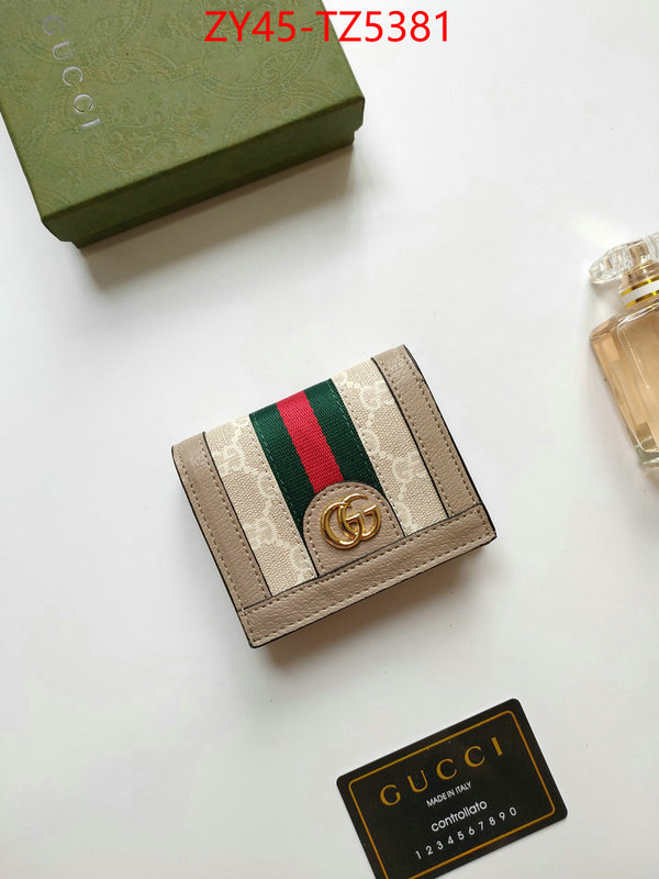 Gucci Bags(4A)-Wallet- find replica ID: TZ5381 $: 45USD,