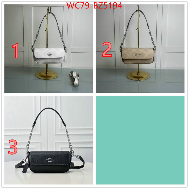 Coach Bags(4A)-Crossbody- 2024 aaaaa replica customize ID: BZ5194 $: 79USD,