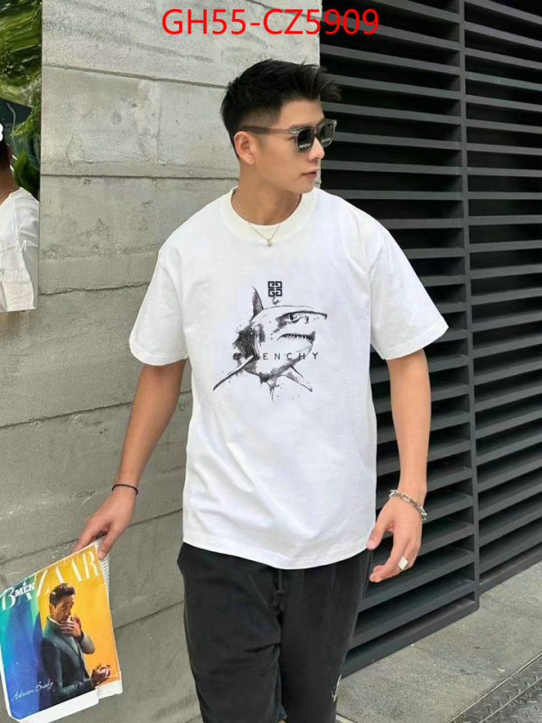 Clothing-Givenchy highest quality replica ID: CZ5909 $: 55USD