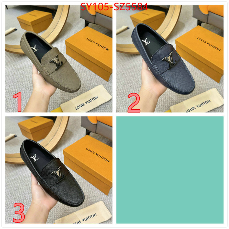 Men Shoes-LV luxury fashion replica designers ID: SZ5584 $: 105USD