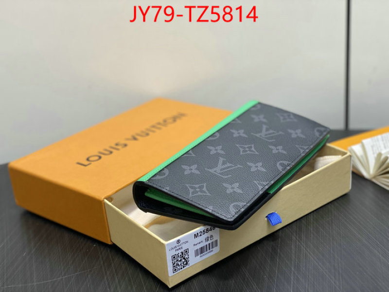 LV Bags(TOP)-Wallet 1:1 replica wholesale ID: TZ5814 $: 79USD,