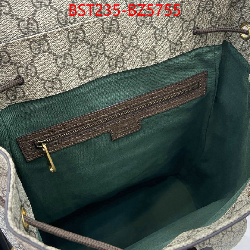 Gucci Bags(TOP)-Backpack- fashion designer ID: BZ5755 $: 235USD,
