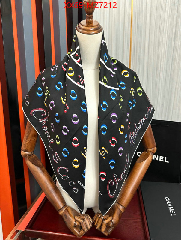 Scarf-Chanel buy high-quality fake ID: MZ7212 $: 69USD