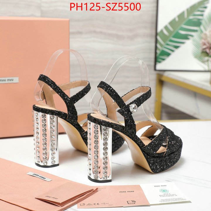 Women Shoes-Miu Miu wholesale designer shop ID: SZ5500 $: 125USD