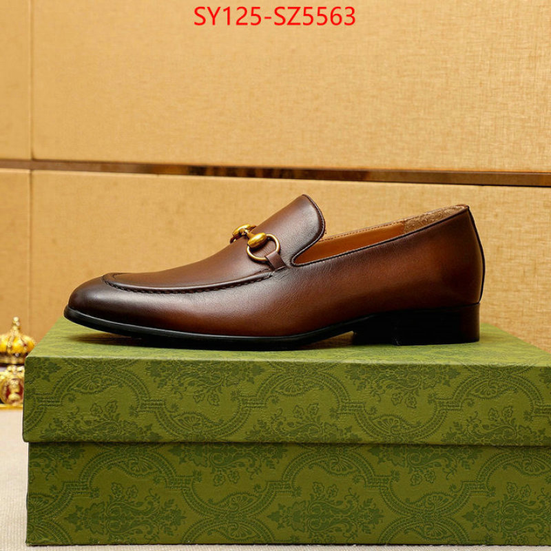 Men Shoes-Gucci designer 7 star replica ID: SZ5563 $: 125USD