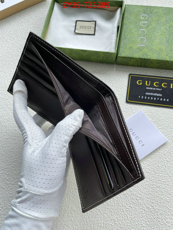 Gucci Bags(4A)-Wallet- best capucines replica ID: TZ5389 $: 39USD,