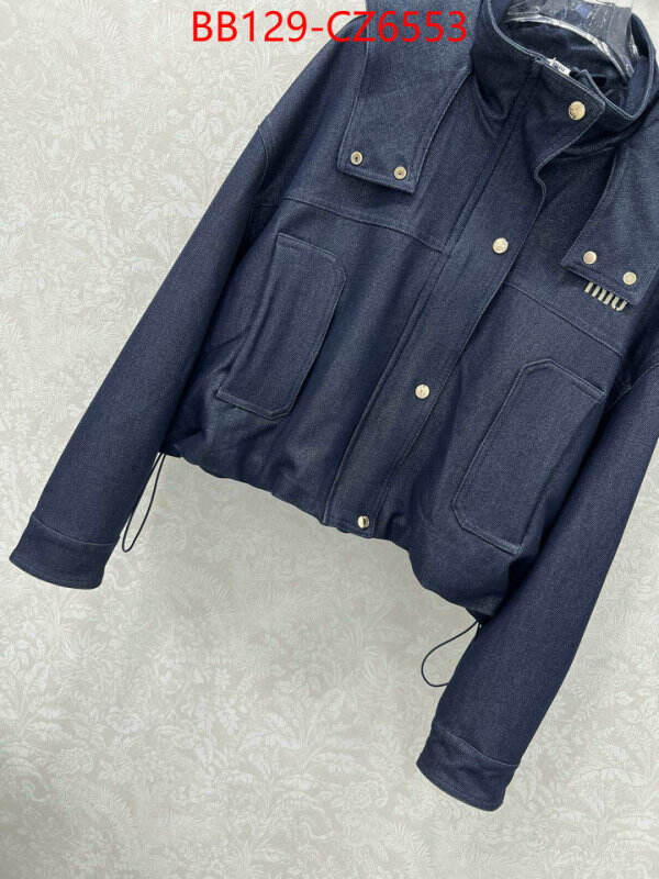 Clothing-MIU MIU best fake ID: CZ6553 $: 129USD