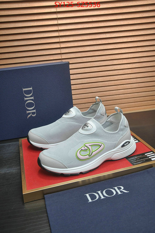 Men shoes-Dior best quality replica ID: SZ5536 $: 125USD