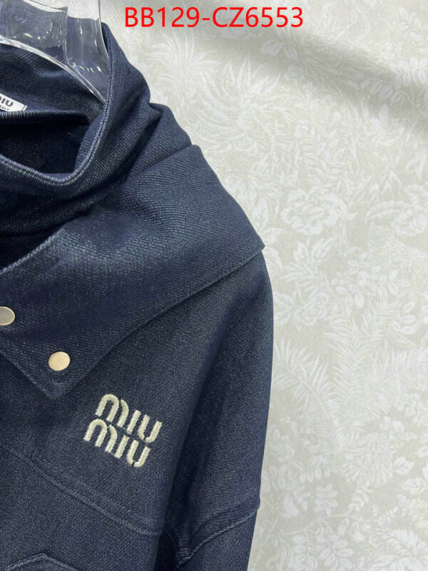 Clothing-MIU MIU best fake ID: CZ6553 $: 129USD