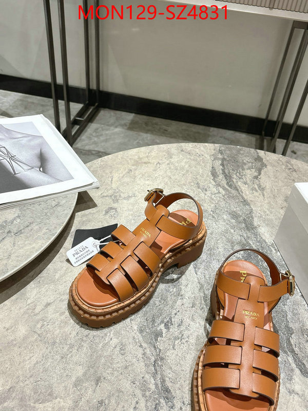 Women Shoes-Prada highest quality replica ID: SZ4831 $: 129USD