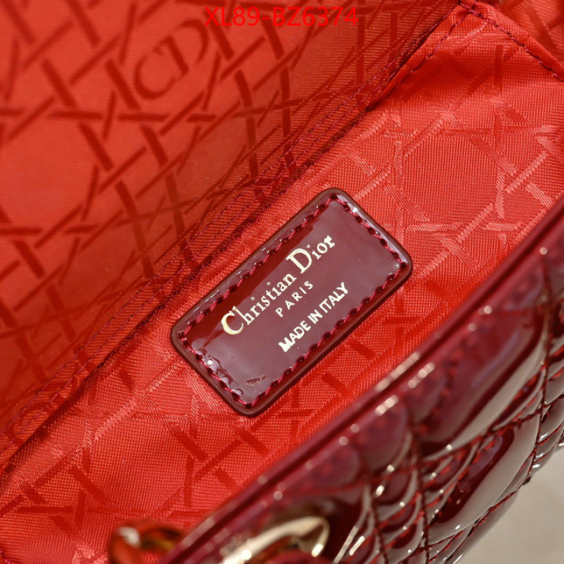 Dior Bags(4A)-Lady- replica aaaaa+ designer ID: BZ6374 $: 89USD,