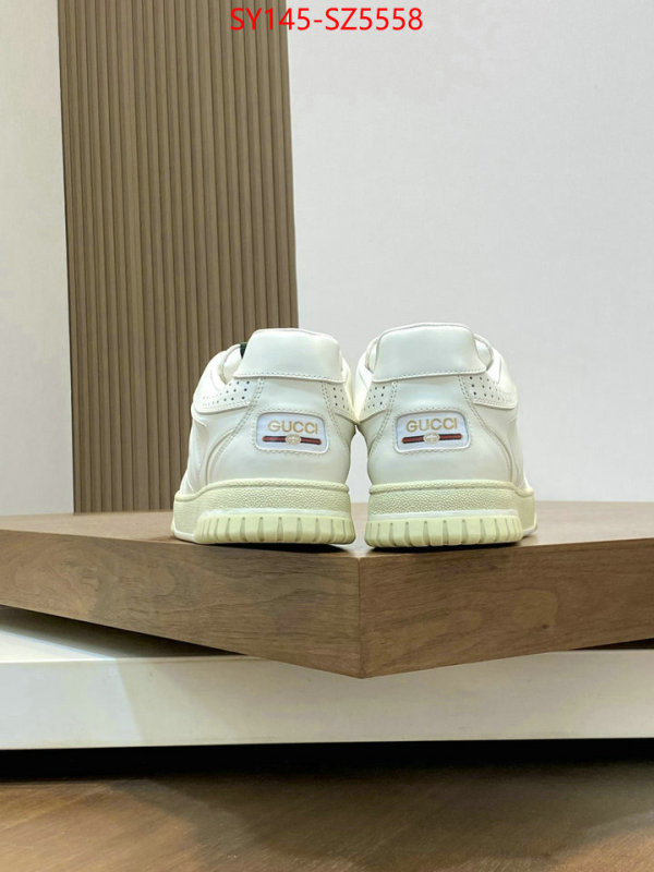 Men Shoes-Gucci what is a 1:1 replica ID: SZ5558 $: 145USD