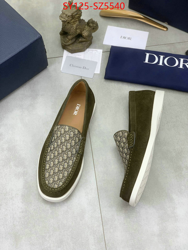 Men shoes-Dior top ID: SZ5540 $: 125USD