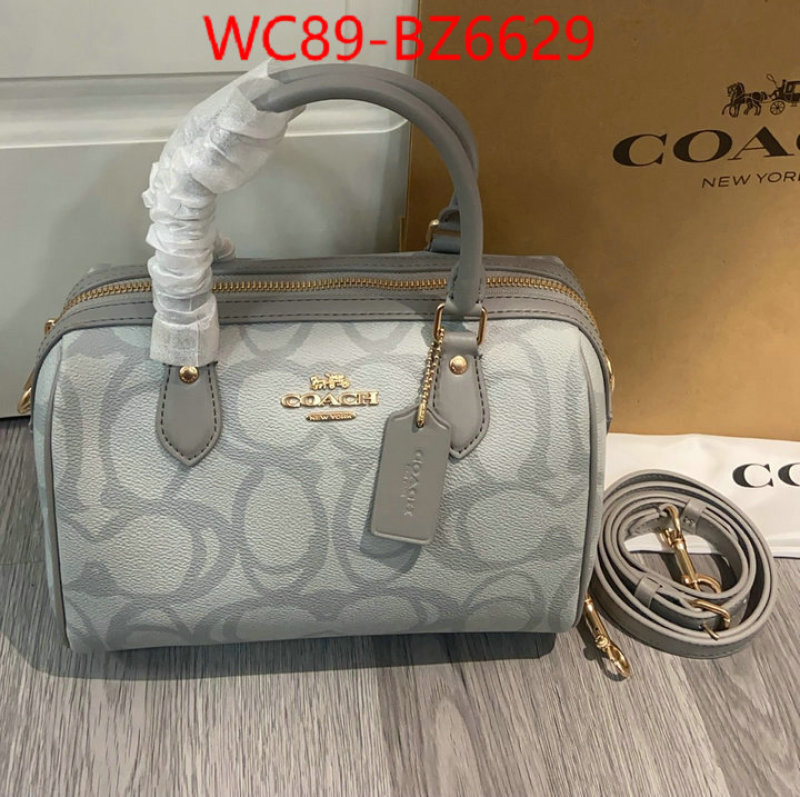 Coach Bags(4A)-Crossbody- what is a 1:1 replica ID: BZ6629 $: 89USD,