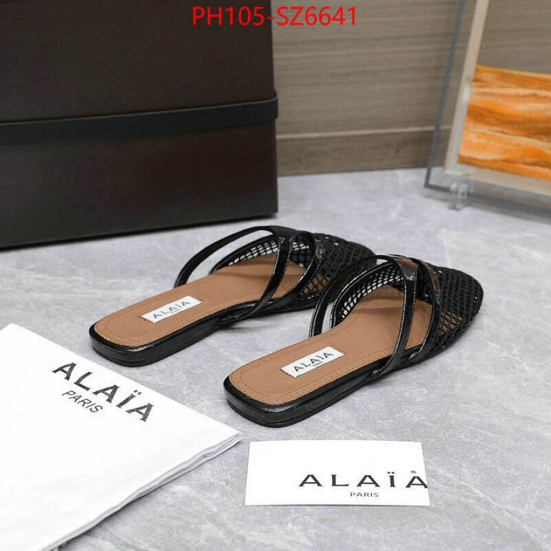Women Shoes-ALAIA aaaaa+ quality replica ID: SZ6641 $: 105USD