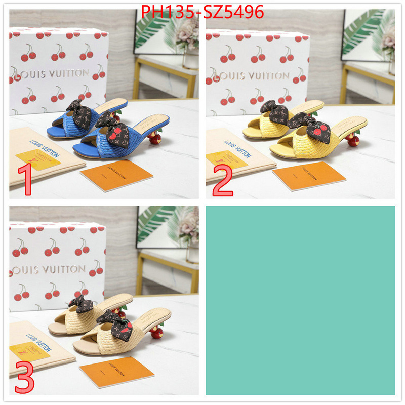Women Shoes-LV designer wholesale replica ID: SZ5496 $: 135USD
