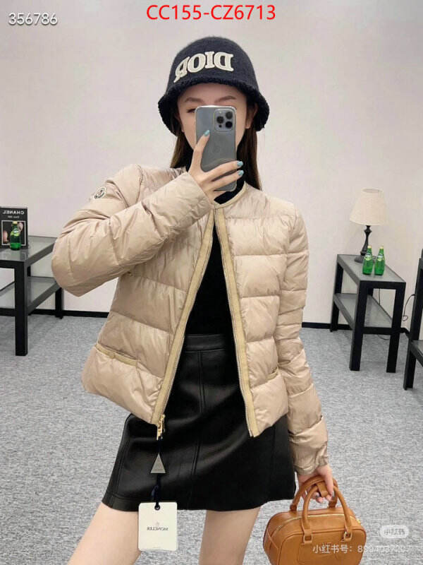 Down jacket Women-Moncler top 1:1 replica ID: CZ6713 $: 155USD