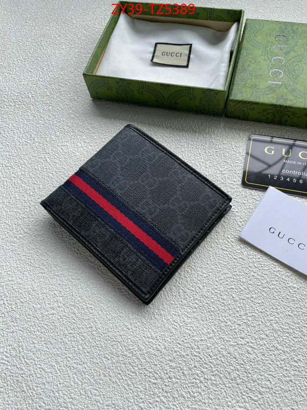Gucci Bags(4A)-Wallet- best capucines replica ID: TZ5389 $: 39USD,