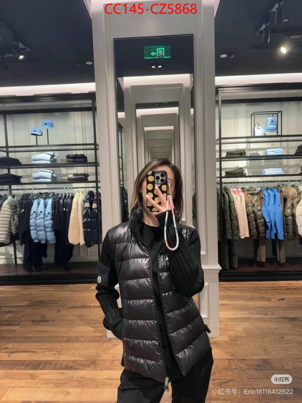 Down jacket Women-Moncler designer wholesale replica ID: CZ5868 $: 145USD