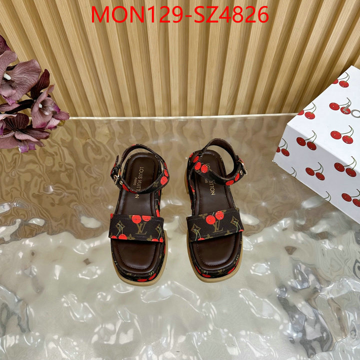 Women Shoes-LV buy replica ID: SZ4826 $: 129USD