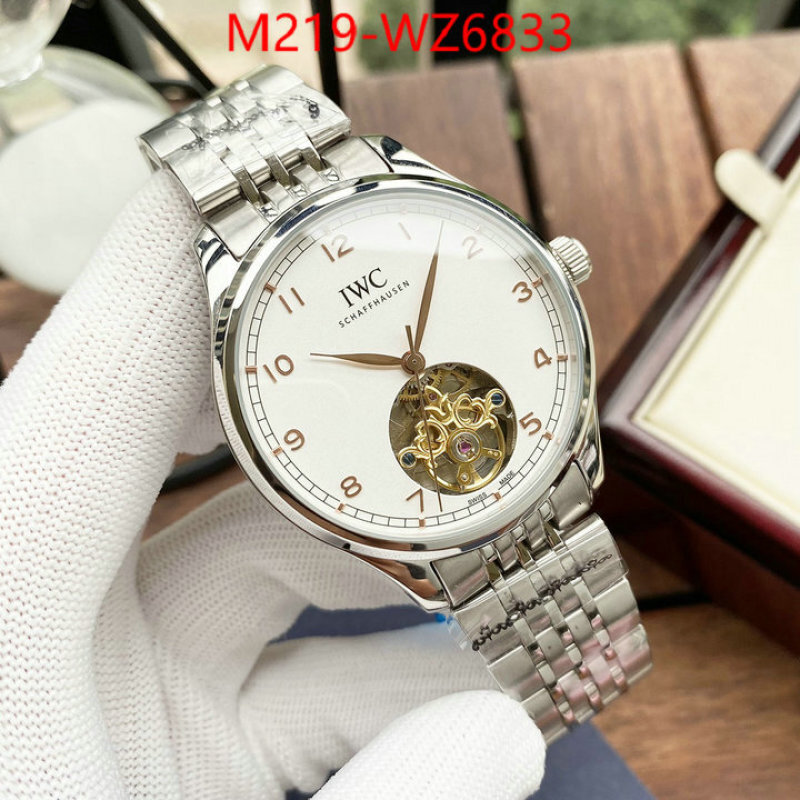 Watch(TOP)-IWC best replica ID: WZ6833 $: 219USD