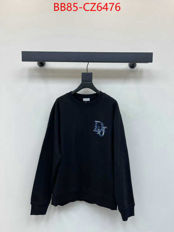 Clothing-Dior buy cheap ID: CZ6476 $: 85USD