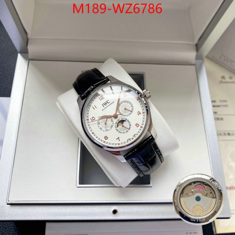 Watch(4A)-IWC fake ID: WZ6786 $: 189USD