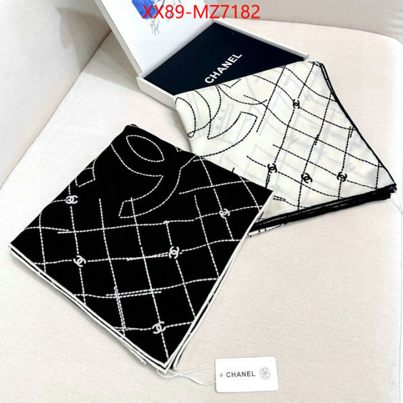 Scarf-Chanel shop cheap high quality 1:1 replica ID: MZ7182 $: 89USD