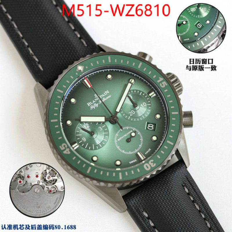 Watch(TOP)-Blancpain sellers online ID: WZ6810 $: 515USD