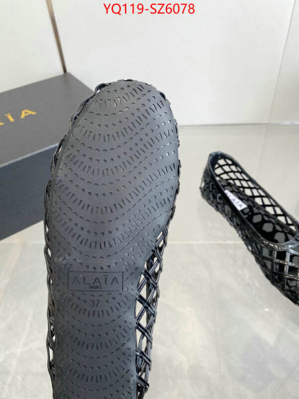 Women Shoes-ALAIA cheap high quality replica ID: SZ6078 $: 119USD