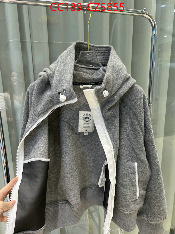 Down jacket Men-Canada Goose good quality replica ID: CZ5855 $: 189USD