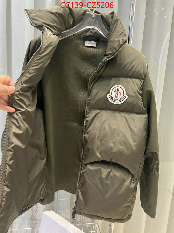 Down jacket Men-Moncler high quality happy copy ID: CZ5206 $: 139USD