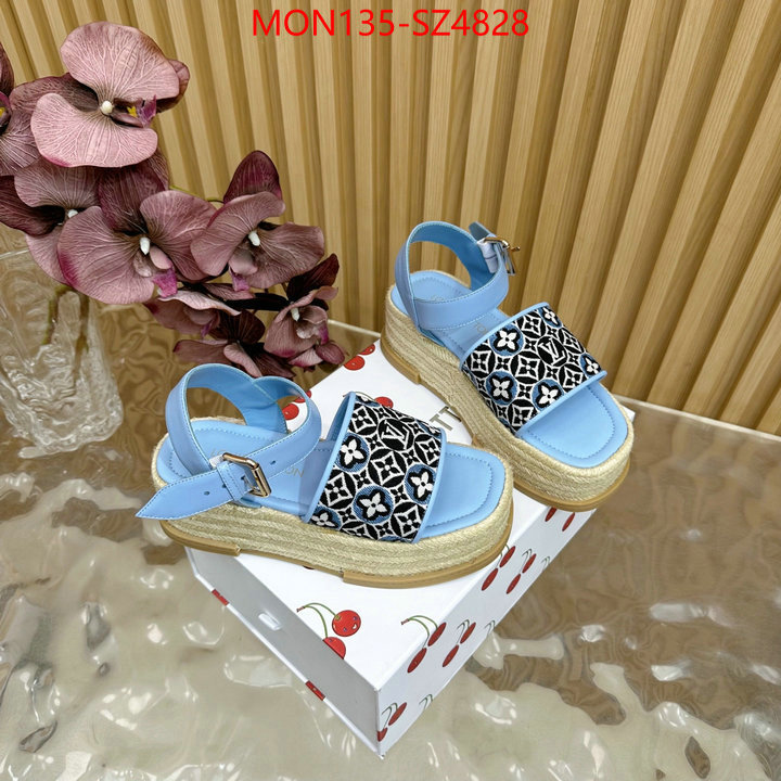 Women Shoes-LV wholesale replica shop ID: SZ4828 $: 135USD