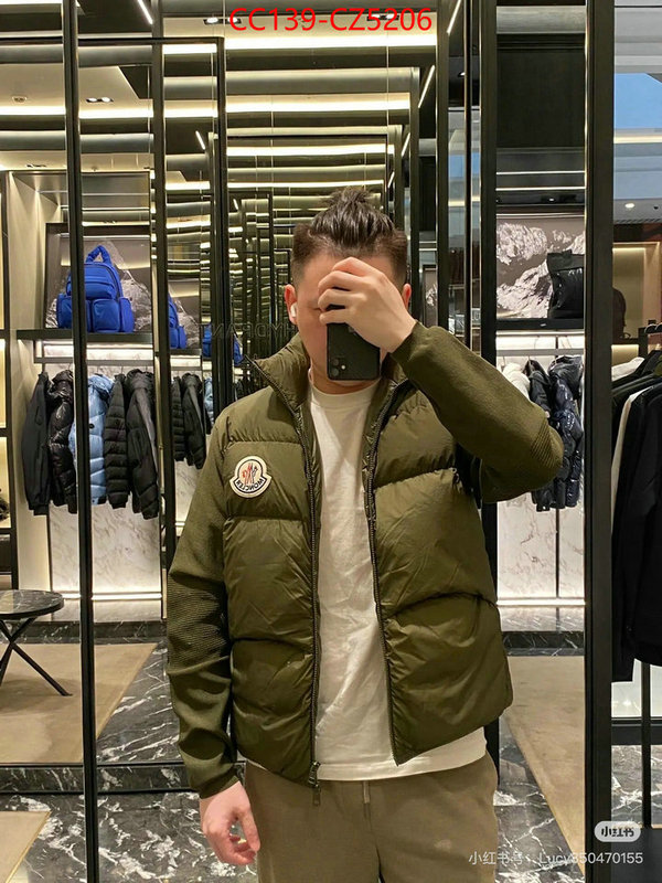 Down jacket Men-Moncler high quality happy copy ID: CZ5206 $: 139USD