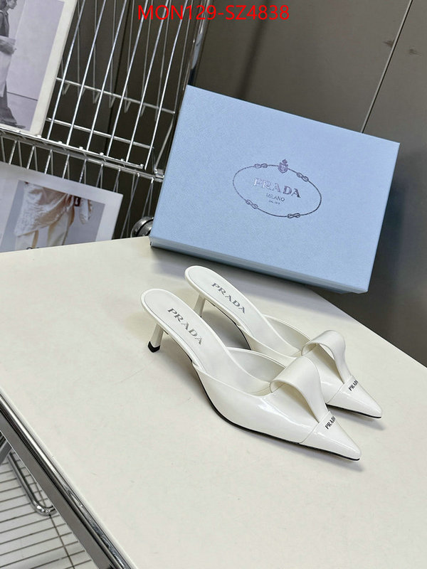 Women Shoes-Prada aaaaa class replica ID: SZ4838 $: 129USD