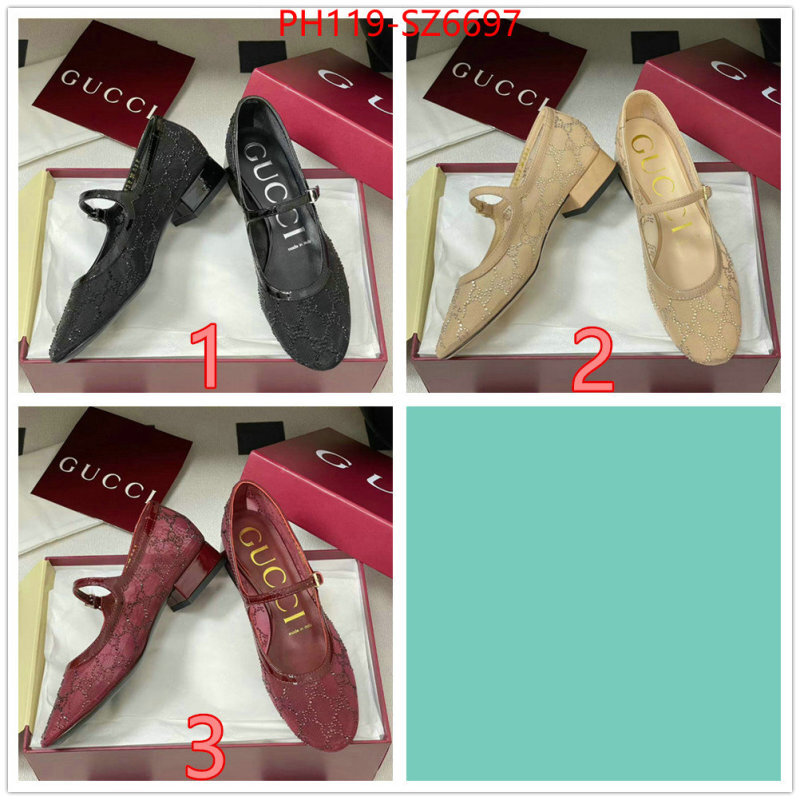 Women Shoes-Gucci first top ID: SZ6697 $: 119USD