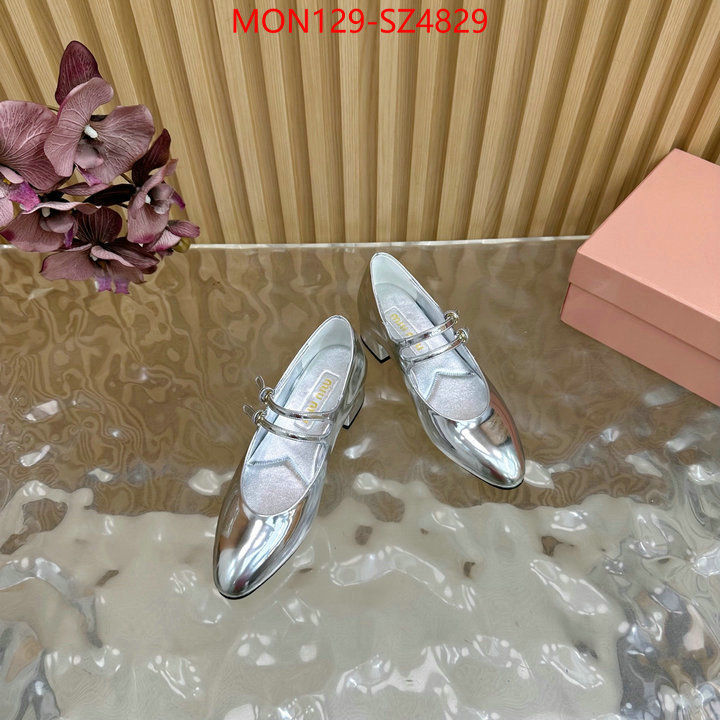 Women Shoes-Miu Miu luxury fake ID: SZ4829 $: 129USD