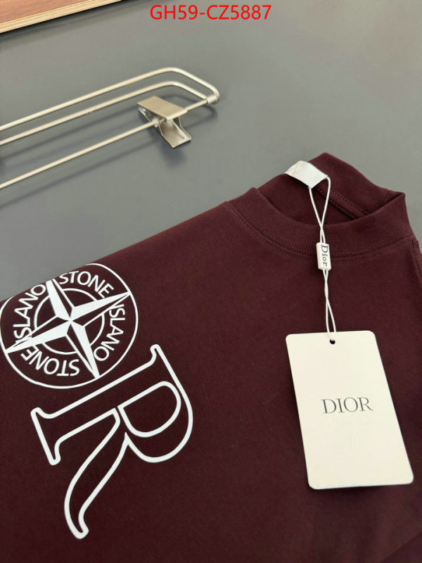 Clothing-Dior what is aaaaa quality ID: CZ5887 $: 59USD