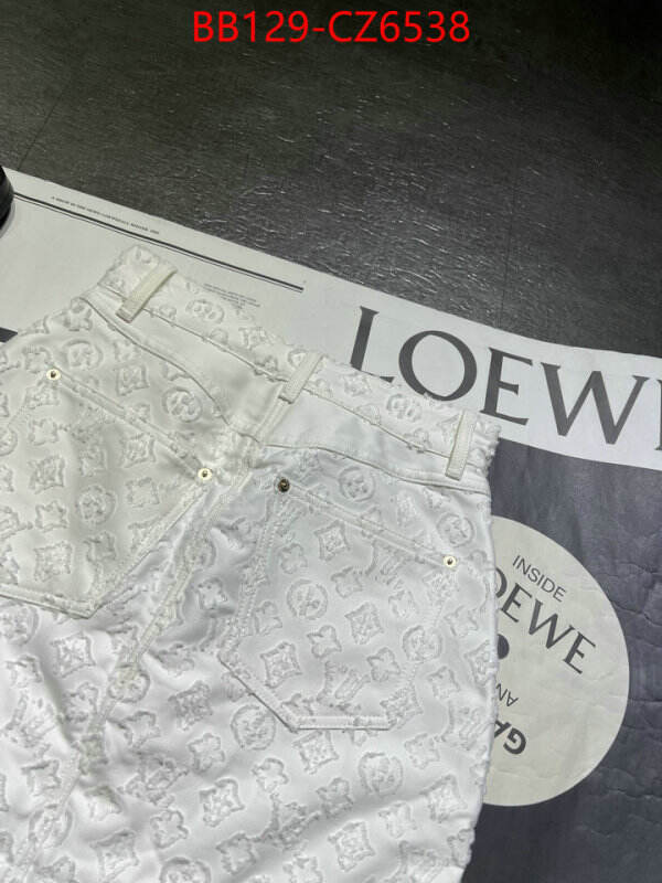 Clothing-LV designer fake ID: CZ6538 $: 129USD