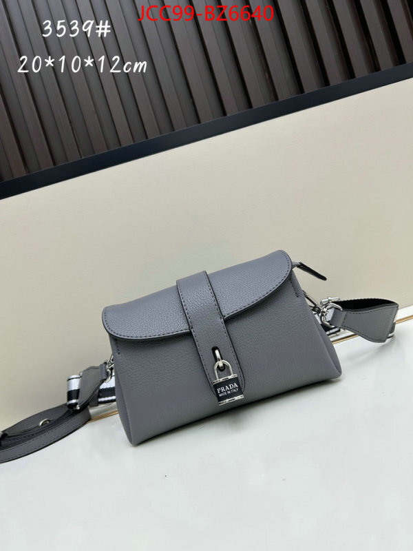 Prada Bags(4A)-Crossbody- designer 7 star replica ID: BZ6640 $: 99USD,
