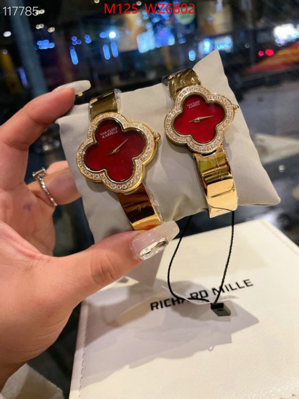 Watch(4A)-Van Cleef Arpels luxury fashion replica designers ID: WZ6802 $: 125USD