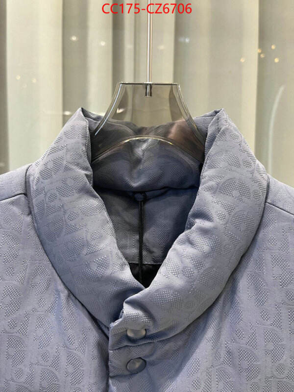 Down jacket Women-Dior replica for cheap ID: CZ6706 $: 175USD