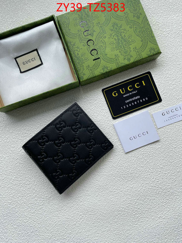 Gucci Bags(4A)-Wallet- how to find designer replica ID: TZ5383 $: 39USD,