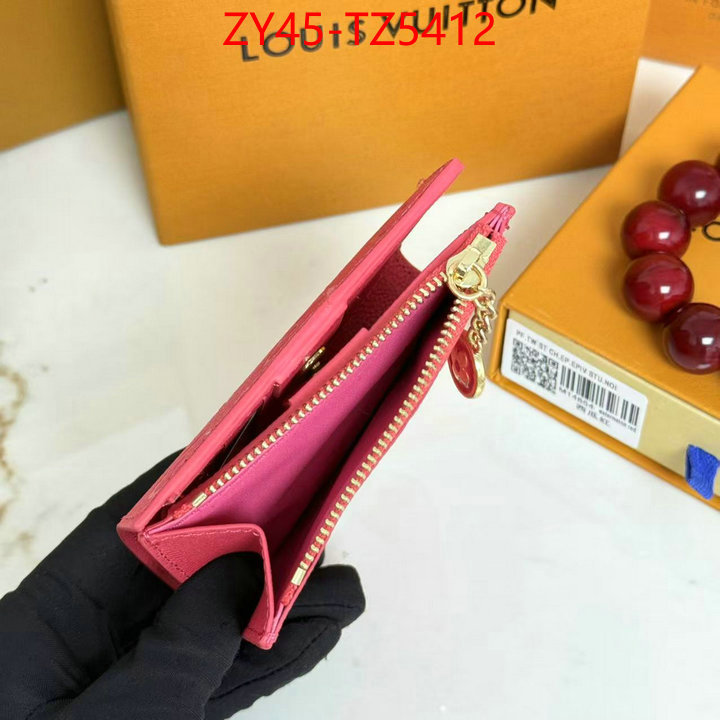 LV Bags(4A)-Wallet top sale ID: TZ5412 $: 45USD,