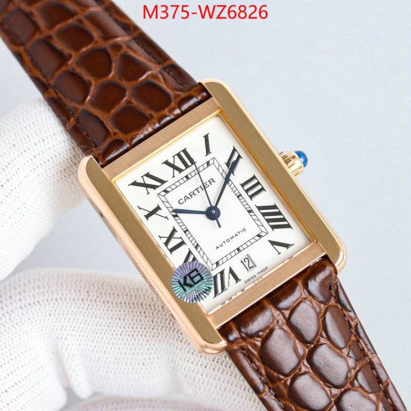 Watch(TOP)-Cartier cheap ID: WZ6826 $: 375USD