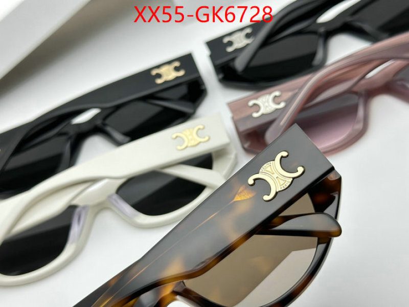 Glasses-CELINE exclusive cheap ID: GK6728 $: 55USD