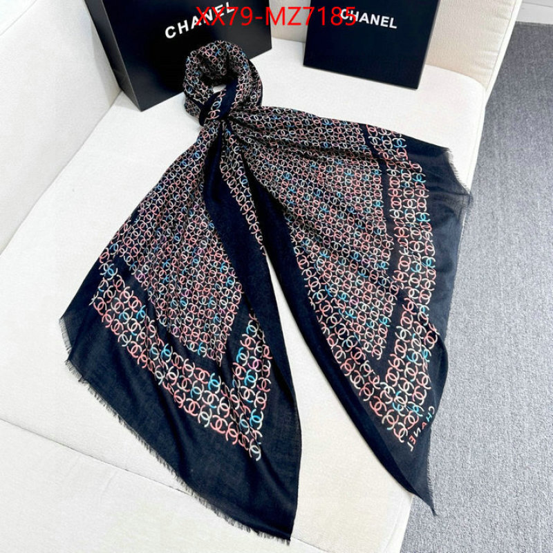 Scarf-Chanel replica for cheap ID: MZ7185 $: 79USD