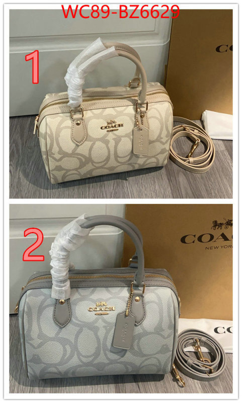 Coach Bags(4A)-Crossbody- what is a 1:1 replica ID: BZ6629 $: 89USD,