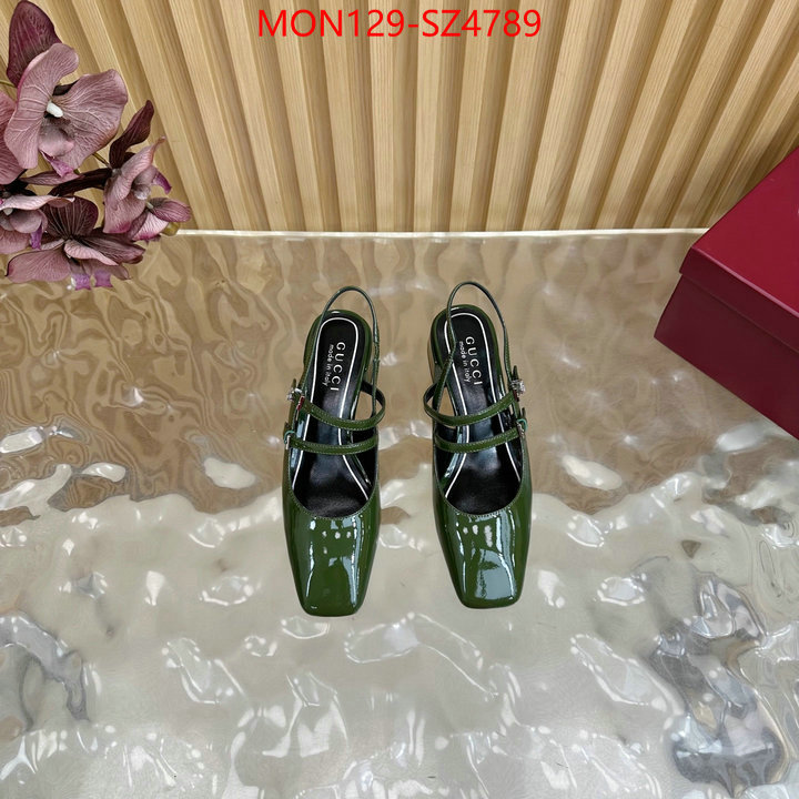 Women Shoes-Gucci top quality designer replica ID: SZ4789 $: 129USD