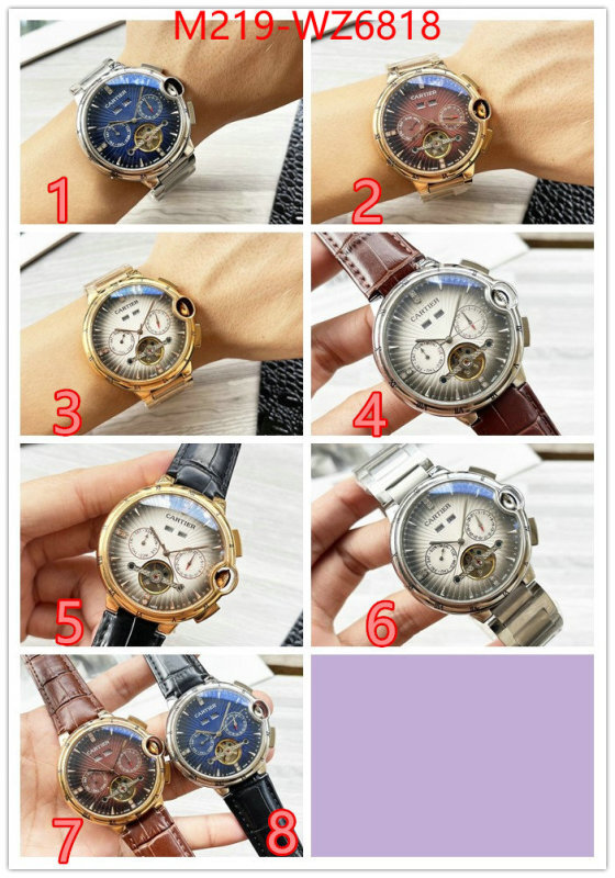 Watch(TOP)-Cartier replica every designer ID: WZ6818 $: 219USD